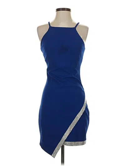 Pre-owned I.n. San Francisco Cocktail Dress In Blue