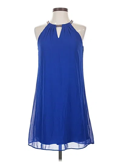 Pre-owned I.n. San Francisco Cocktail Dress In Blue
