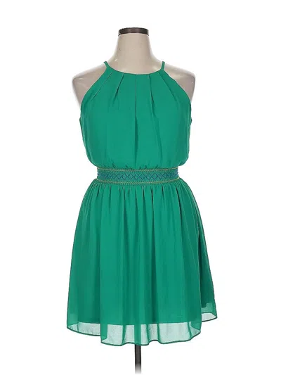 Pre-owned I.n. San Francisco Cocktail Dress In Green