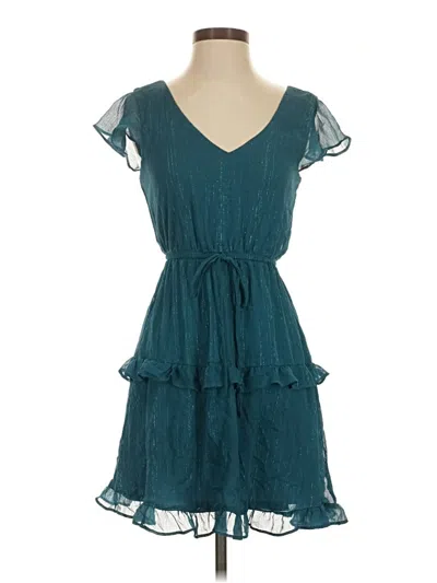 Pre-owned I.n. San Francisco Cocktail Dress In Teal