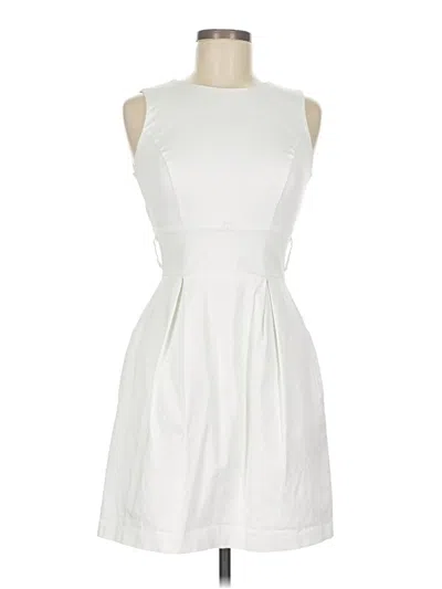Pre-owned I.n. San Francisco Cocktail Dress In White
