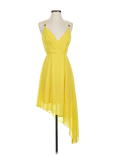 Pre-owned I.n. San Francisco Cocktail Dress In Yellow