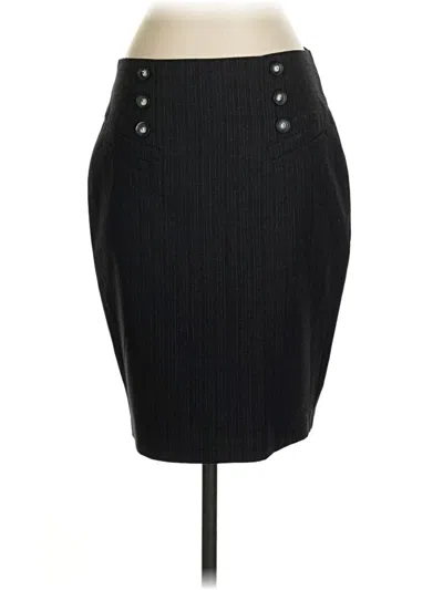 Pre-owned I.n. San Francisco Formal Skirt In Black