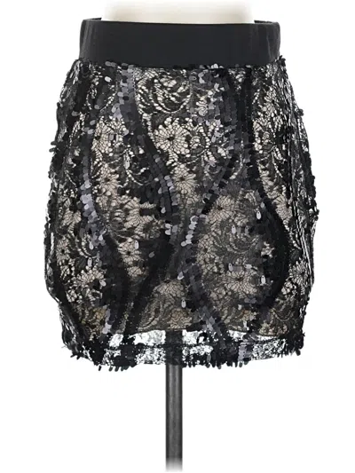 Pre-owned I.n. San Francisco Formal Skirt In Black