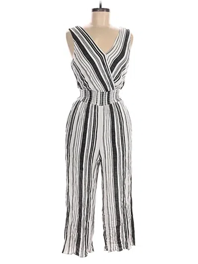 Pre-owned I.n. San Francisco Jumpsuit In White