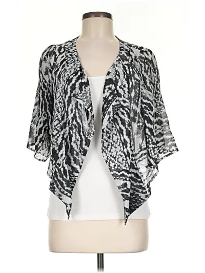 Pre-owned I.n. San Francisco Kimono In Silver