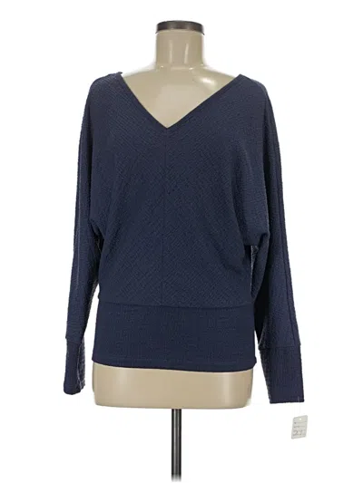 Pre-owned I.n. San Francisco Long Sleeve T-shirt In Blue