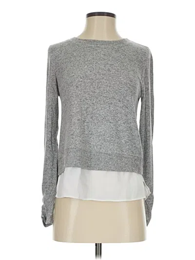 Pre-owned I.n. San Francisco Pullover Sweater In Silver