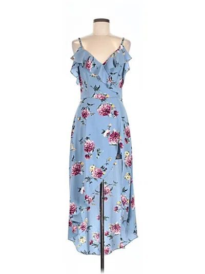 Pre-owned I.n. San Francisco Romper In Blue