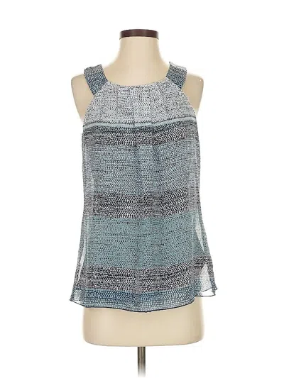 Pre-owned I.n. San Francisco Sleeveless Blouse In Blue