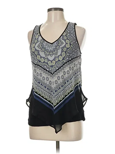 Pre-owned I.n. San Francisco Sleeveless Blouse In Blue