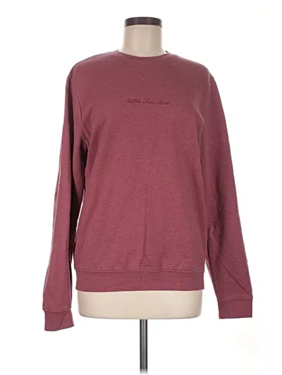 Pre-owned I.n. San Francisco Sweatshirt In Burgundy