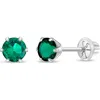 In Season Jewelry Babies'  14k Classic Solitaire Earrings In May