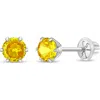 In Season Jewelry Babies'  14k Classic Solitaire Earrings In November
