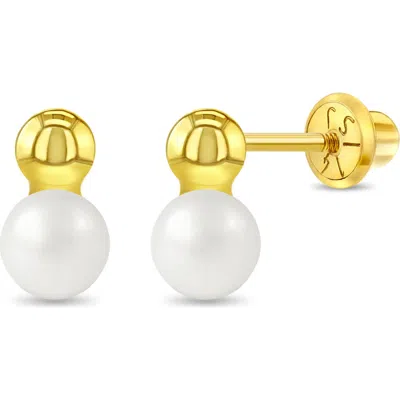 In Season Jewelry Babies'  14k Simulated Pearl Drop Earrings