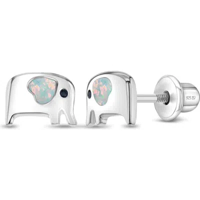 In Season Jewelry Babies'  Gentle Elephant Opal Earrings
