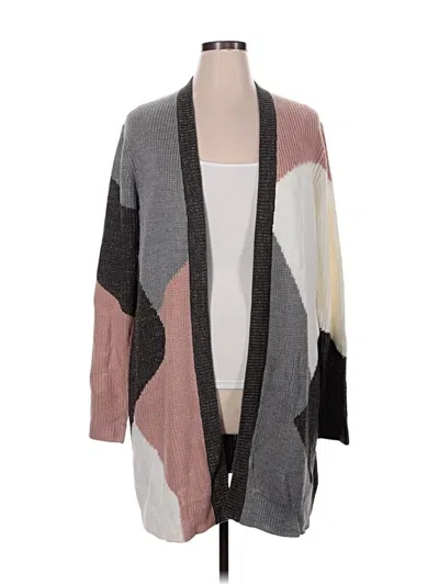 Pre-owned I.n. Studio Cardigan Sweater In Gray