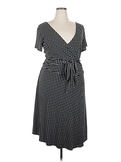 Pre-owned I.n. Studio Casual Dress In Black