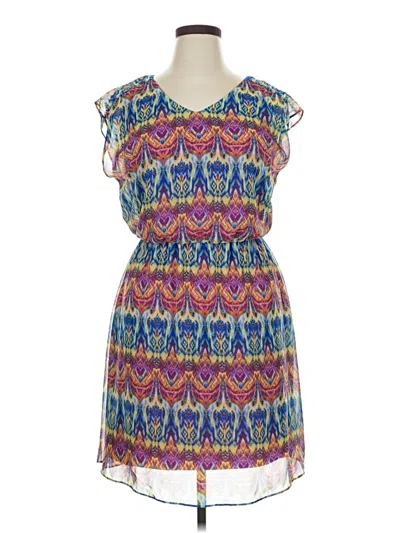 Pre-owned I.n. Studio Casual Dress In Blue