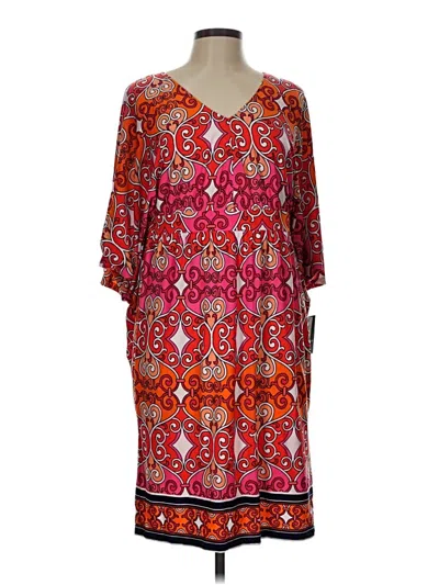 Pre-owned I.n. Studio Casual Dress In Red