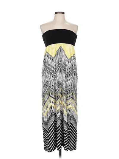 Pre-owned I.n. Studio Casual Dress In Yellow