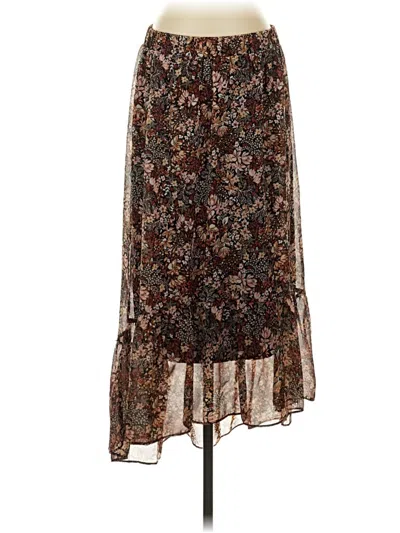 Pre-owned I.n. Studio Casual Skirt In Brown