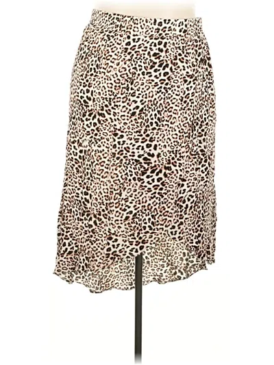 Pre-owned I.n. Studio Casual Skirt In Brown