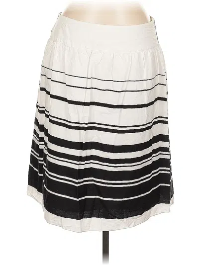 Pre-owned I.n. Studio Casual Skirt In White