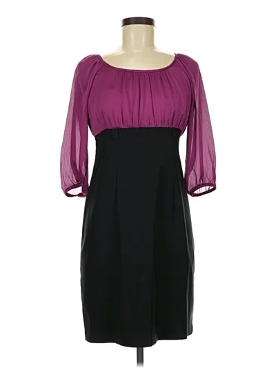 Pre-owned I.n. Studio Cocktail Dress In Purple