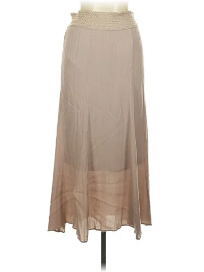 Pre-owned I.n. Studio Formal Skirt In Brown