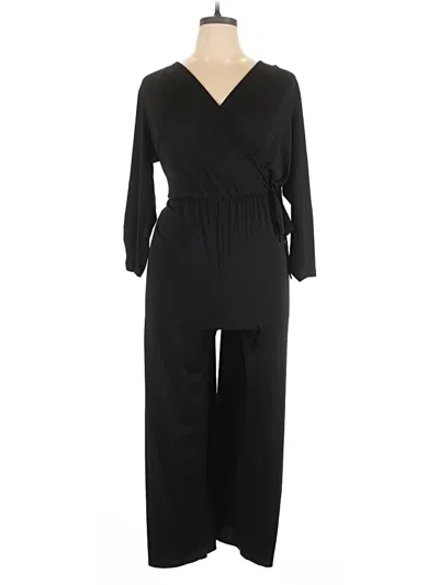 Pre-owned I.n. Studio Jumpsuit In Black