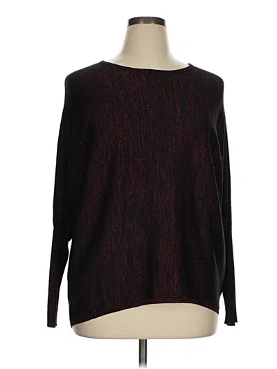 Pre-owned I.n. Studio Pullover Sweater In Black