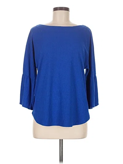 Pre-owned I.n. Studio Pullover Sweater In Blue