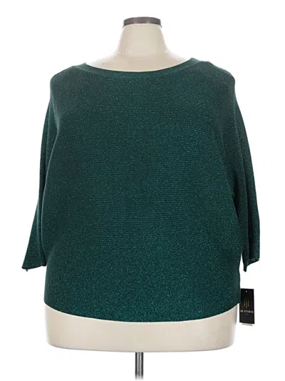 Pre-owned I.n. Studio Pullover Sweater In Teal
