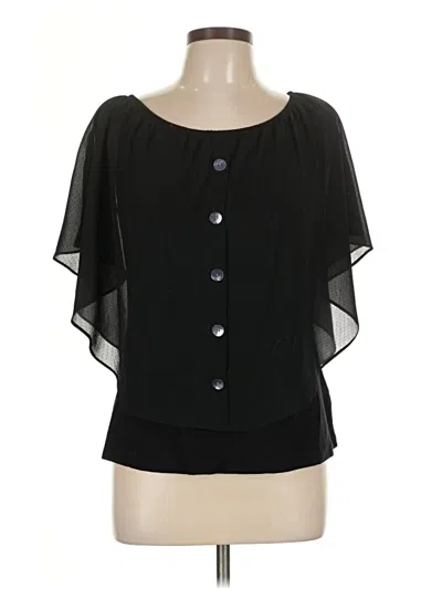 Pre-owned I.n. Studio Short Sleeve T-shirt In Black