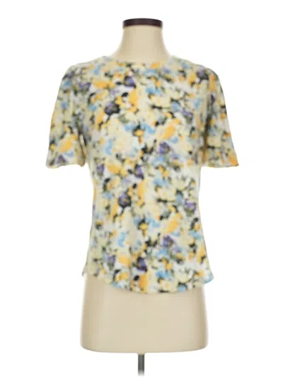 Pre-owned I.n. Studio Short Sleeve T-shirt In Yellow