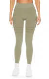 IN THE BEGINNING GAME DAY SEAMLESS LEGGINGS IN GRANITE MELANGE