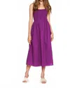In The Beginning Mandy Sleeveless Midi Dress In Purple In Purple