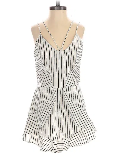 Pre-owned In The Beginning Romper In White