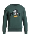 In The Box Disney Man Sweatshirt Emerald Green Size M Cotton In Gray