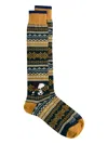 In The Box Fairisle-pattern Snoopy Socks In Multi