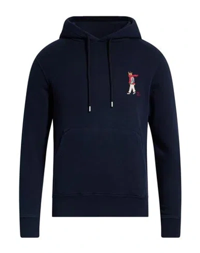 In The Box Man Sweatshirt Midnight Blue Size S Cotton
