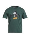 In The Box Man T-shirt Dark Green Size Xs Cotton In Green