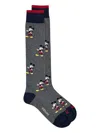 In The Box Mickey Mouse-motif Socks In Gray