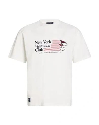 In The Box Peanuts Man T-shirt White Size M Cotton