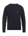 In The Box Peanuts X  Man Sweatshirt Navy Size S Cotton In Black