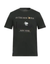 In The Box Peanuts X  Man T-shirt Dark Green Size Xs Cotton In Black