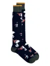 In The Box Snoopy Knee-high Socks In Multi