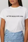 In The Mood For Love Ana T-shirt Top In White