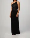 In The Mood For Love Aurora Dress In Black In Black